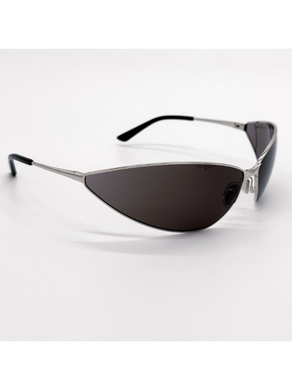 NEW BALENCIAGA BB0315S 004 SUNGLASSES SILVER UNISEX EYEWEAR BALENCIAGA - Picture 6 of 11